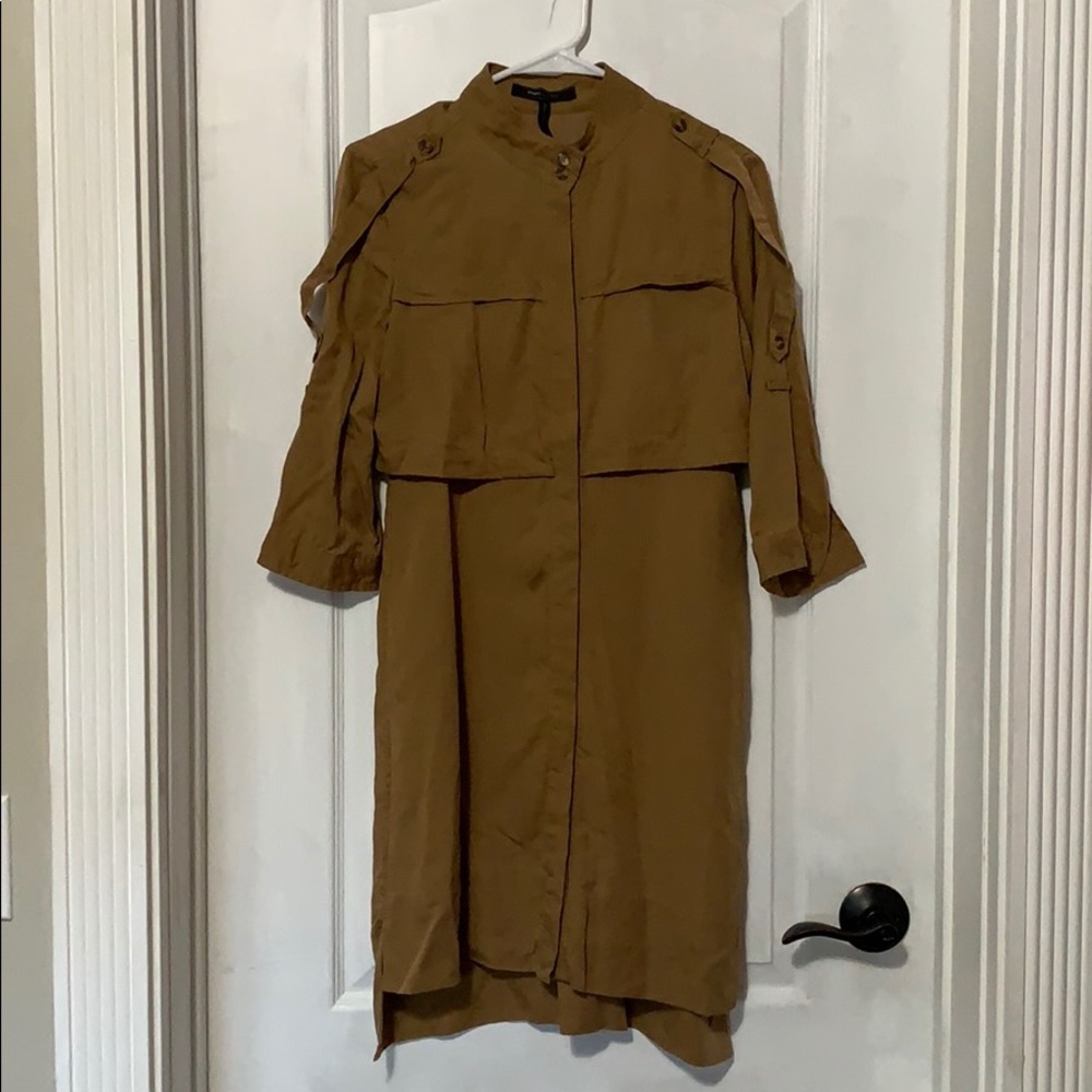 TAN long cardigan BCBGMaxAzria